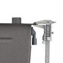 Multifunctional Kitchen Sink with Adjustable Dual Waterfalls