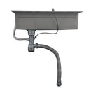 Multifunctional Kitchen Sink with Adjustable Dual Waterfall