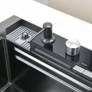 DANUBE-W12 | Multifunctional Kitchen Sink Set Stainless Steel Nano Double Waterfall Sink