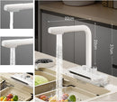 Modern Kitchen Sink Faucet with Waterfall Function