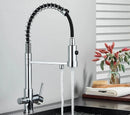 Elegant 3-in-1 Pull-Out Kitchen Faucet