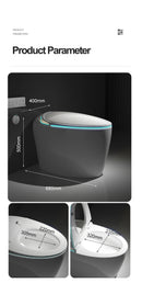 Multifunctional Smart “Egg-Type” Toilet with Bidet, Heating, Drying, and Massage