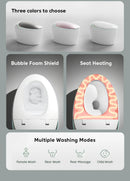 Multifunctional Smart “Egg-Type” Toilet with Bidet, Heating, Drying, and Massage