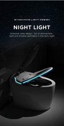 Multifunctional Smart “Egg-Type” Toilet with Bidet, Heating, Drying, and Massage