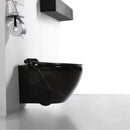 Wall-Hung Toilet – Black Marble