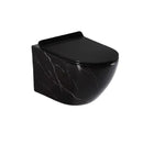 Wall-Hung Toilet – Black Marble