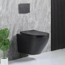 Wall-Hung Toilet – Matte Black