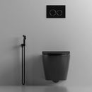 Wall-Hung Toilet – Matte Black