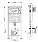 Concealed Cistern Frame Structure