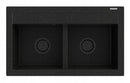 Granite Sink Granitan Duet 75cm with 2 Bowls