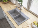 Granite Sink Granitan Duet 75cm with 2 Bowls