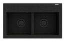 Granite Sink Granitan Duet 75cm with 2 Bowls