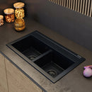 Granite Sink Granitan Duet 75cm with 2 Bowls