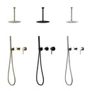 Ceiling-Mounted Built-In Shower