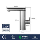 Instant Faucet with Display and Touch Buttons – Kitchen & Bathroom