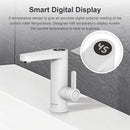 Instant Water Heater Faucet for Kitchen and Bathroom Briwellna BP21-White