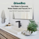 Instant Water Heater Faucet – Briwellna BP21-Black