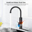 Instant Heating Faucet with Built-in Water Heater Briwellna KM12-Black
