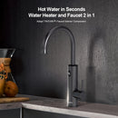 Instant Heating Faucet with Built-in Water Heater Briwellna KM12-Black