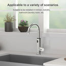 Instant Heating Faucet with Built-in Water Heater Briwellna KM12-Silver