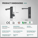 Instant Heating Faucet with Built-in Water Heater BM71-Gray