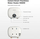 Electric 5500W Instant Mini Water Heater with Display