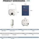 Electric 5500W Instant Mini Water Heater with Display