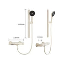 Modern Shower with Piano-Style Buttons D37-W