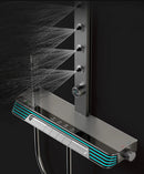Modern Hydromassage Shower with Display and LED Lighting D38-G