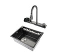 60cm Multifunctional Kitchen Sink with Dual Waterfall