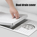 White Mini Multifunctional Kitchen Sink with Cover