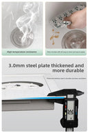 White Mini Multifunctional Kitchen Sink with Cover