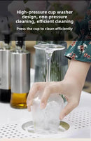 White Mini Multifunctional Kitchen Sink with Cover