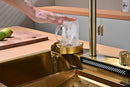 Gold Multifunctional Kitchen Sink 50cm