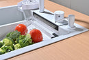 White Multifunctional Kitchen Sink 50cm