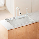 White Kitchen Sink with Fully Customizable Options