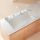 White Kitchen Sink with Full Customization Option