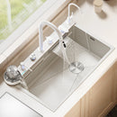 White Kitchen Sink with Full Customization Option