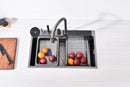 Smart Kitchen Sink with Touch Sensor Faucet