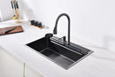 Smart Kitchen Sink with Touch Sensor Faucet