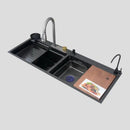 Multifunctional Double-Bowl Kitchen Sink