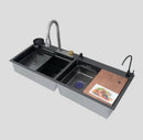 Multifunctional Double-Bowl Kitchen Sink