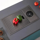 Black Mini Multifunctional Kitchen Sink with Cover