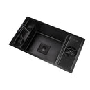 Black Mini Multifunctional Kitchen Sink with Cover
