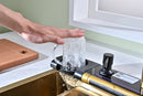 Gold Multifunctional Kitchen Sink with Adjustable Dual Waterfall
