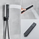 Thermostatic Ceiling-Mounted Shower with LED Lighting