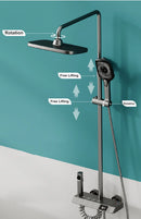 Intelligent Thermostatic 4-in-1 Shower System with Display
