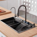 High-Quality Multifunctional Kitchen Sink with Smart Faucet