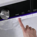 Modern White Multifunctional Kitchen Sink with Dual Waterfall