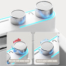 Luxury White Multifunctional Kitchen Sink with Dual Waterfall